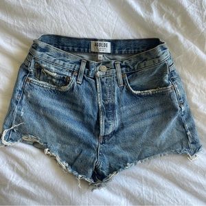 AGOLDE denim shorts